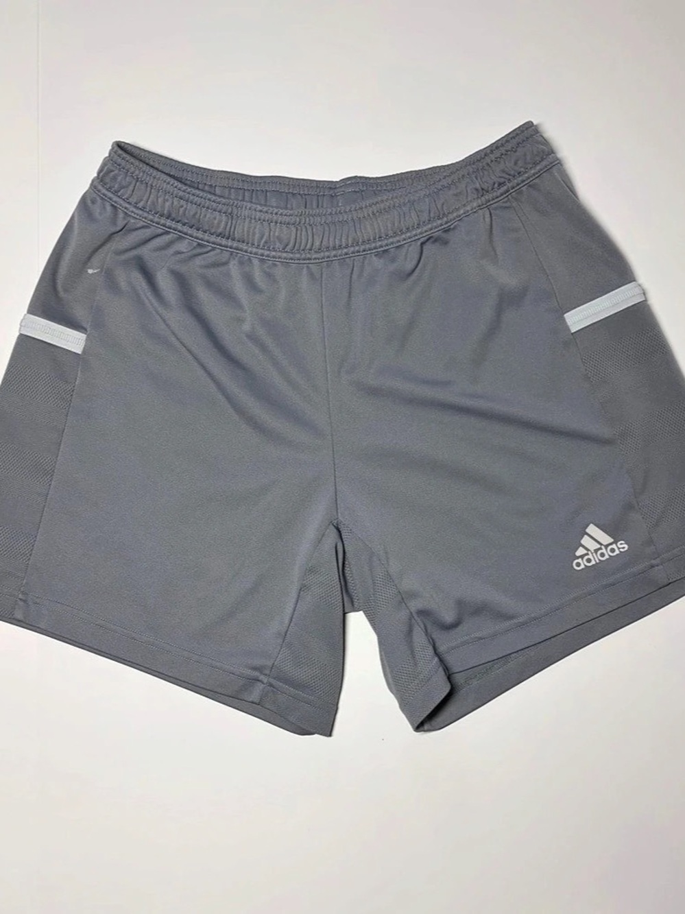 Adidas Climacool Athletic Shorts Gray Women Small